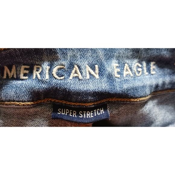 American Eagle Low-Rise Super Stretch Skinny Jeans Women’s 2 Short 25Wx27L - Picture 10 of 11
